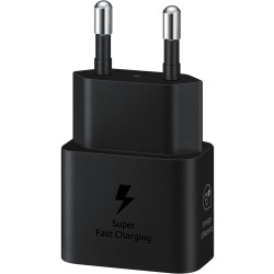 Buy Samsung Galaxy Power Adapter USB Type-C 25W - Characteristics (Color: Black,... in Cyprus, Nicosia, Limassol, Larnaka, Pafos