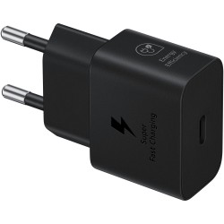Buy Samsung Galaxy Power Adapter USB Type-C 25W - Characteristics (Color: Black,... in Cyprus, Nicosia, Limassol, Larnaka, Pafos
