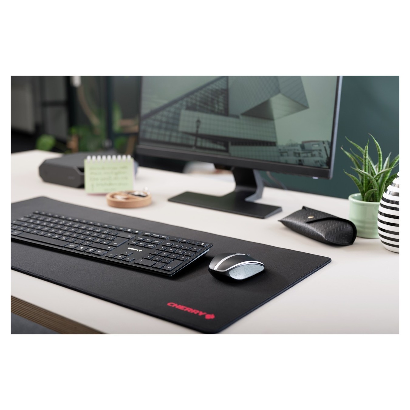 Cherry KW 9100 SLIM US-ENG KEYBOARD - 9100 - US layout, slim profile — Buy in Cyprus with Fast Delivery