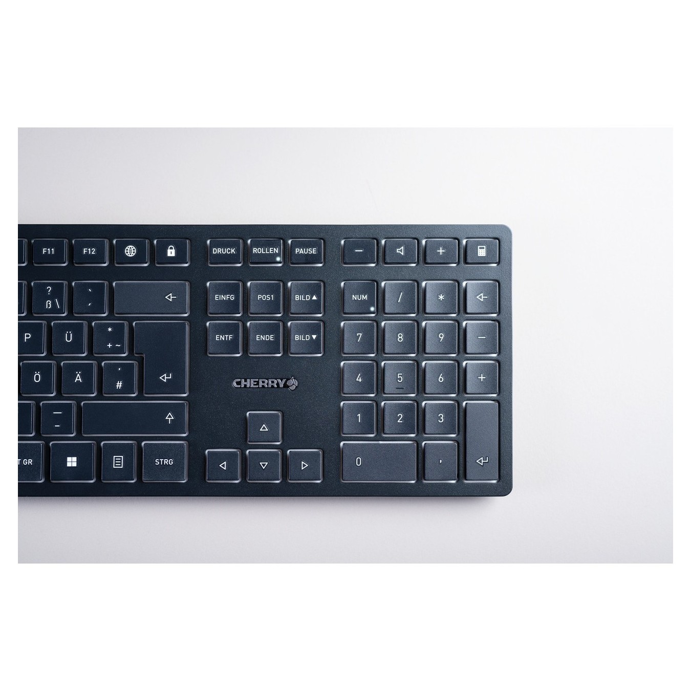 Cherry KW 9100 SLIM US-ENG KEYBOARD - 9100 - US layout, slim profile — Buy in Cyprus with Fast Delivery