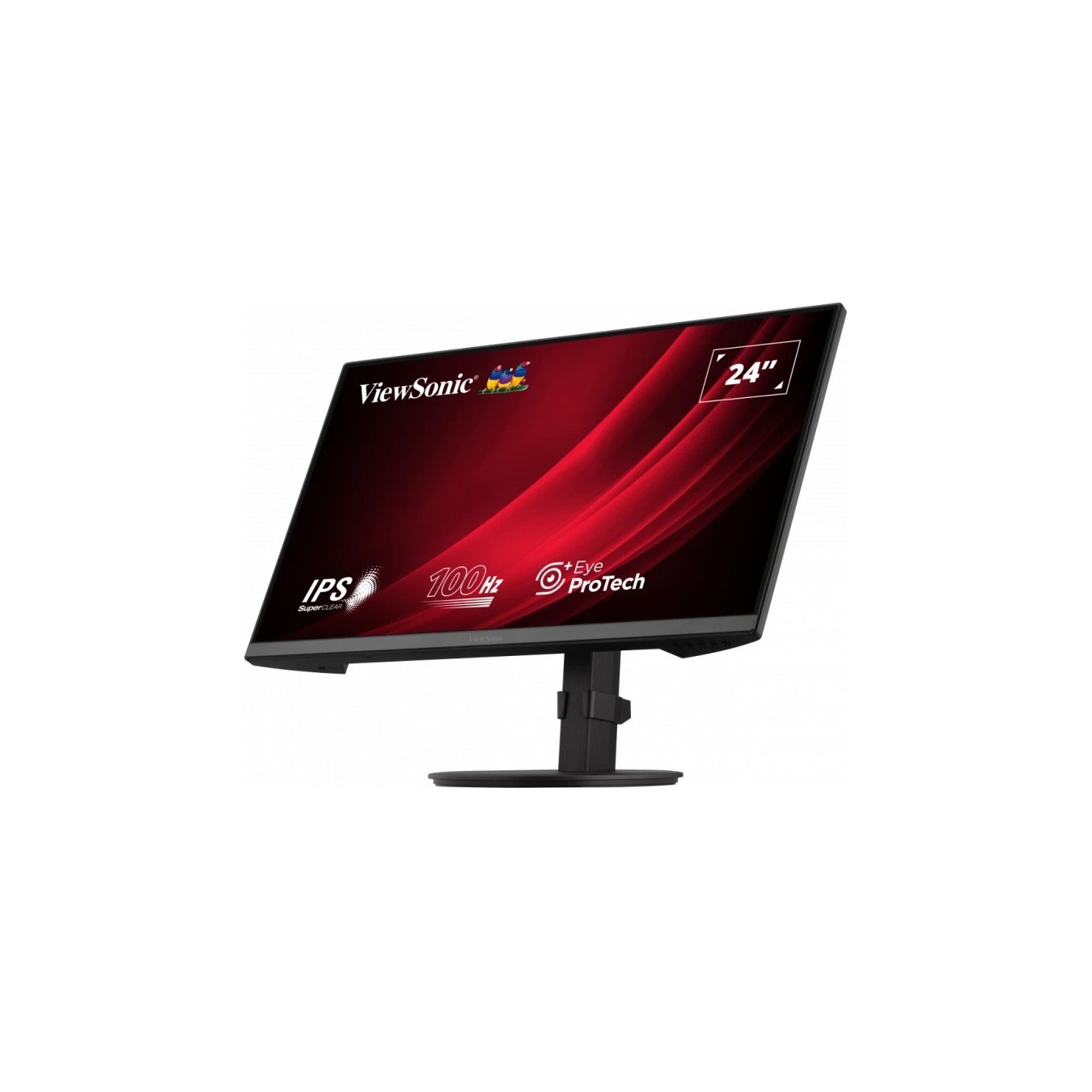 ViewSonic VG2408A 24-inch FHD IPS Monitor - VG2408A - 1920x1080, 100Hz, 5ms, HDMI, DP, VGA, Pivot, Black