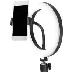 Logilink Smartphone Ring Light - Characteristics (20 cm diameter, 1.8 m USB cable) — Buy in Cyprus with Fast Delivery