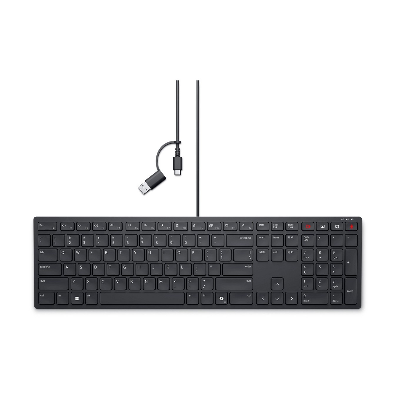 DELL Wired Collaboration Keyboard - Characteristics (Wired USB) — Buy in Cyprus with Fast Delivery