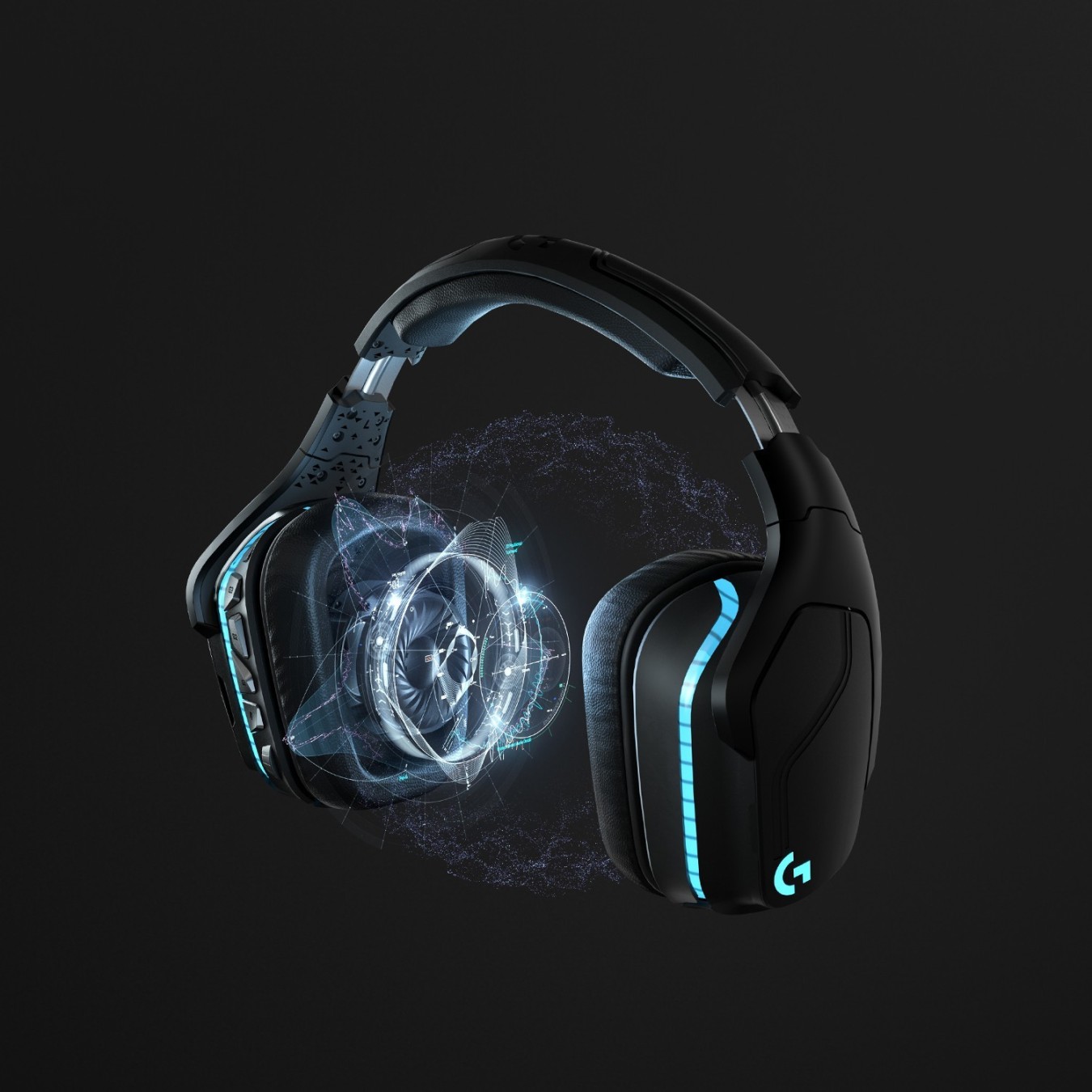 Logitech G935 Gaming Headset - G935 - Over-Ear, Boom Mic, ANC No, Wireless — Buy in Cyprus with Fast Delivery