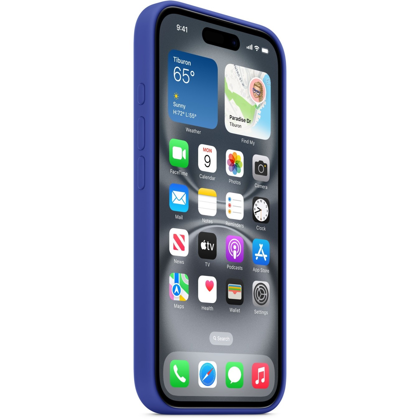 iPhone 16 Silicone Case with MagSafe - Ultramarine — Buy in Cyprus with Fast Delivery