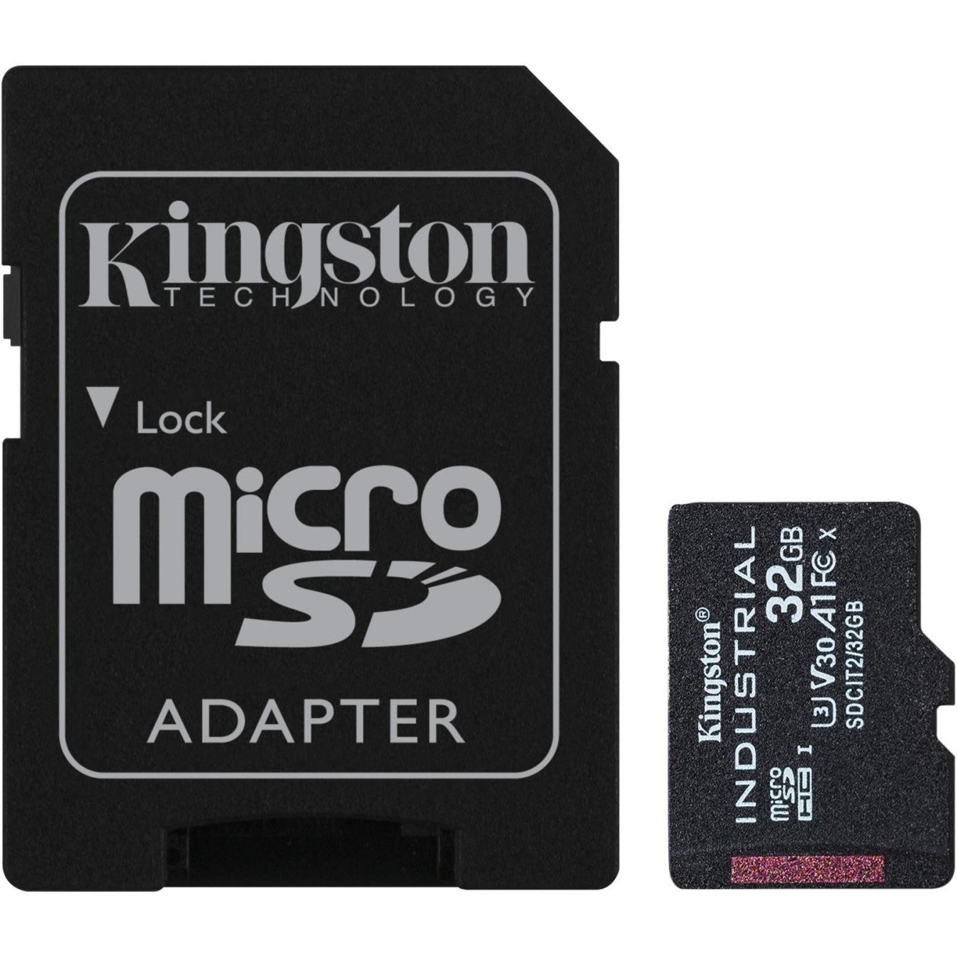 Kingston Industrial microSD Card - (32GB, 100 MB/s, Adapter Included) — Buy in Cyprus with Fast Delivery