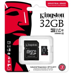 Buy Kingston Industrial microSD Card - (32GB, 100 MB/s, Adapter Included) in Cyprus, Nicosia, Limassol, Larnaka, Pafos