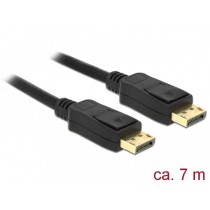 DELOCK DisplayPort 1.2 Cable - DP to DP - 4K 60 Hz, 7 m — Buy in Cyprus with Fast Delivery