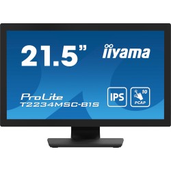 Buy IIYAMA 21.5\" IPS Monitor - T2234MSC-B1S - 16:9, M-Touch, HDMI+DP in Cyprus, Nicosia, Limassol, Larnaka, Pafos