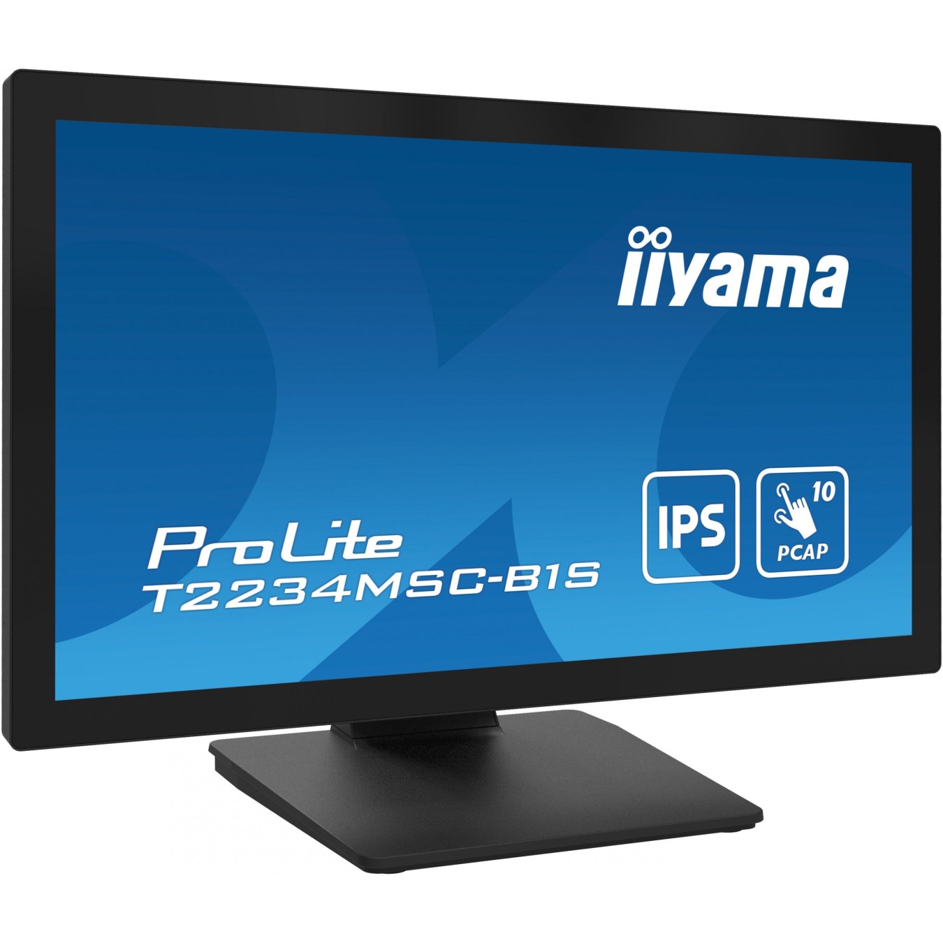 IIYAMA 21.5\" IPS Monitor - T2234MSC-B1S - 16:9, M-Touch, HDMI+DP — Buy in Cyprus with Fast Delivery