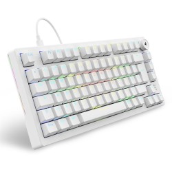 Buy Sharkoon Skiller SGK25 Keyboard - SGK25 - White, Compact gaming keyboard in Cyprus, Nicosia, Limassol, Larnaka, Pafos