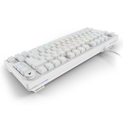 Buy Sharkoon Skiller SGK25 Keyboard - SGK25 - White, Compact gaming keyboard in Cyprus, Nicosia, Limassol, Larnaka, Pafos