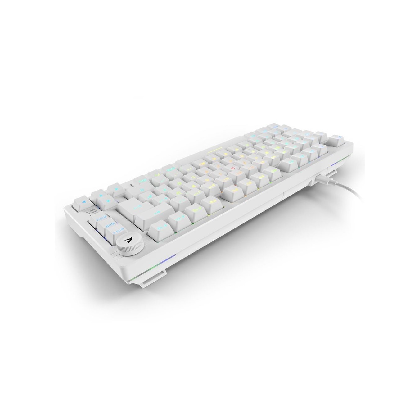 Sharkoon Skiller SGK25 Keyboard - SGK25 - White, Compact gaming keyboard — Buy in Cyprus with Fast Delivery