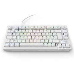 Buy Sharkoon Skiller SGK25 Keyboard - SGK25 - White, Compact gaming keyboard in Cyprus, Nicosia, Limassol, Larnaka, Pafos