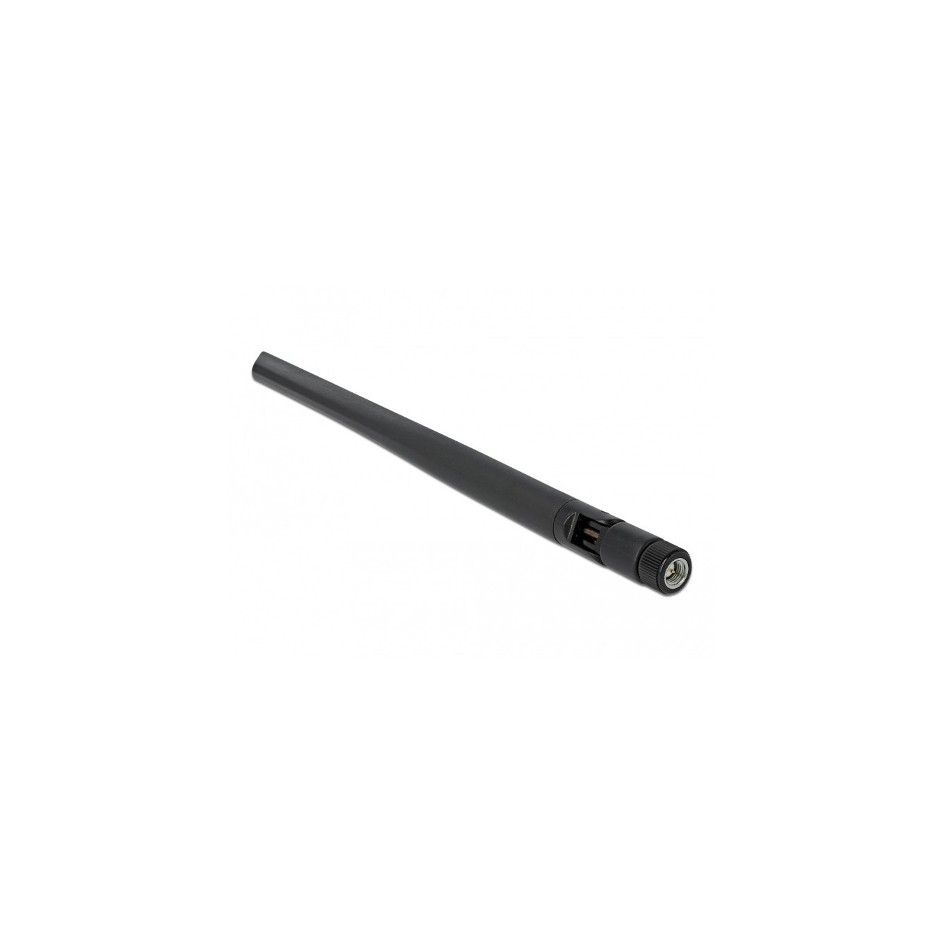 DELOCK 5G SMA Antenna - 3.4-3.8 GHz, Omnidirectional, 5 dBi, 20 cm, Tilt Joint, Flexible Body, Black
