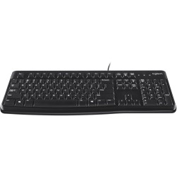 Buy Logitech K120 UK black - K120 - UK layout, Windows legends, Wired USB in Cyprus, Nicosia, Limassol, Larnaka, Pafos