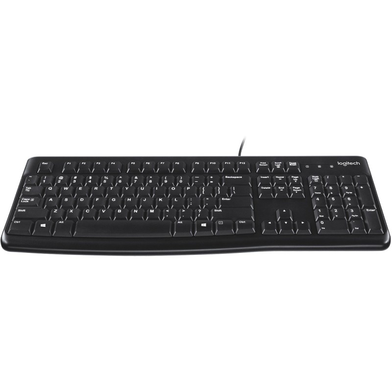 Buy Logitech K120 UK black - K120 - UK layout, Windows legends, Wired USB in Cyprus, Nicosia, Limassol, Larnaka, Pafos