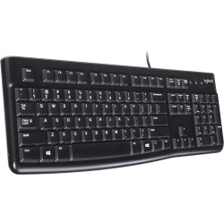 Buy Logitech K120 UK black - K120 - UK layout, Windows legends, Wired USB in Cyprus, Nicosia, Limassol, Larnaka, Pafos