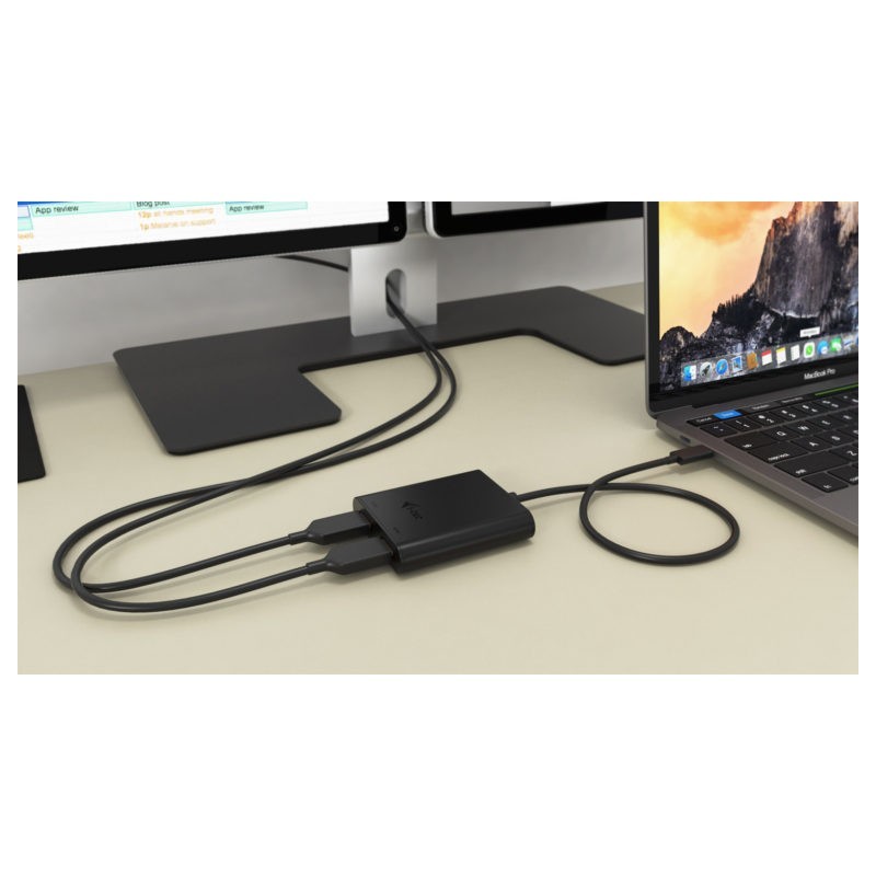 Buy I-TEC USB-C 4K Dual HDMI Adapter - 4K60Hz on both ports, PD passthrough, Plu... in Cyprus, Nicosia, Limassol, Larnaka, Pafos