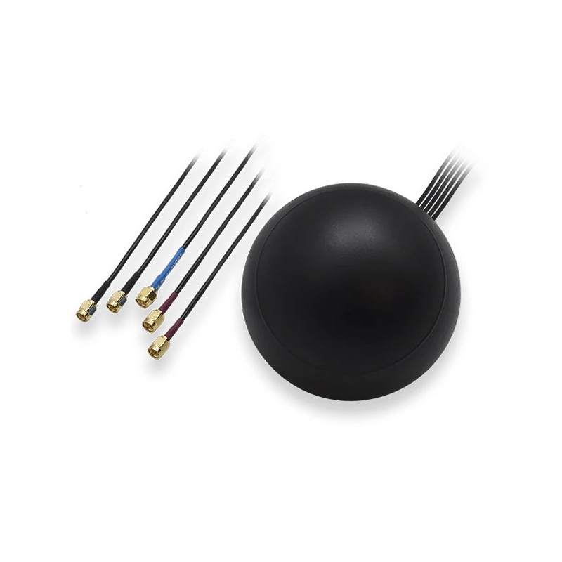 Buy Teltonika PR1KCO28 Combo MIMO Mobile GNSS WIFI Roof SMA Antenna - PR1KCO28 -... in Cyprus, Nicosia, Limassol, Larnaka, Pafos
