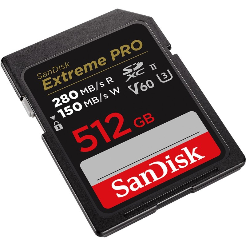 Buy SanDisk Card Pro 512GB V60 UHS-II SD - (512GB, V60, UHS-II) in Cyprus, Nicosia, Limassol, Larnaka, Pafos