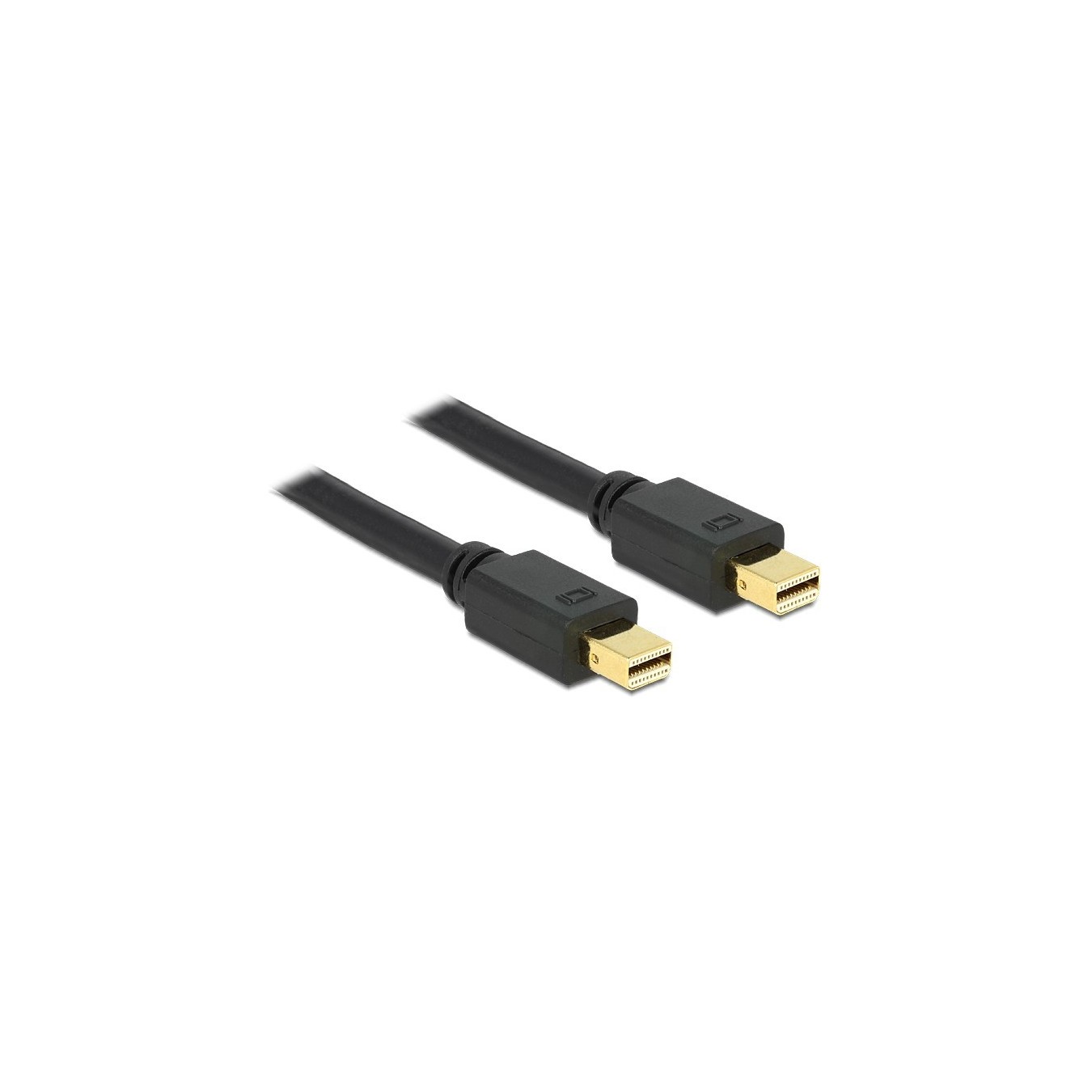 DELOCK Mini DisplayPort Cable - Black — Buy in Cyprus with Fast Delivery