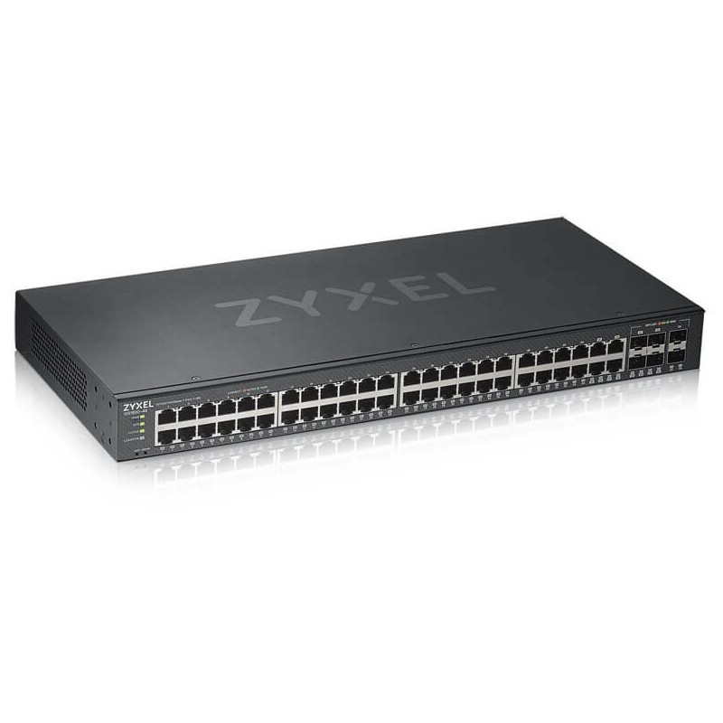 Buy Zyxel GS1920-48V2 M RM - GS1920-48V2 - 48-Port Gigabit PoE Smart Managed Rac... in Cyprus, Nicosia, Limassol, Larnaka, Pafos