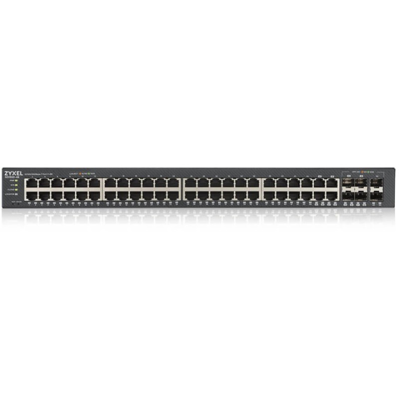 Buy Zyxel GS1920-48V2 M RM - GS1920-48V2 - 48-Port Gigabit PoE Smart Managed Rac... in Cyprus, Nicosia, Limassol, Larnaka, Pafos
