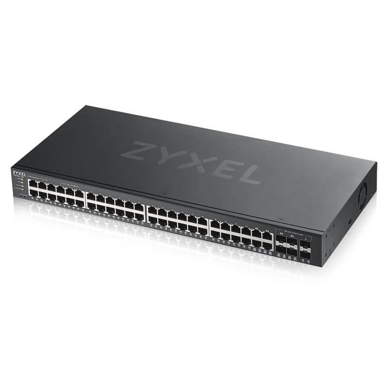 Buy Zyxel GS1920-48V2 M RM - GS1920-48V2 - 48-Port Gigabit PoE Smart Managed Rac... in Cyprus, Nicosia, Limassol, Larnaka, Pafos