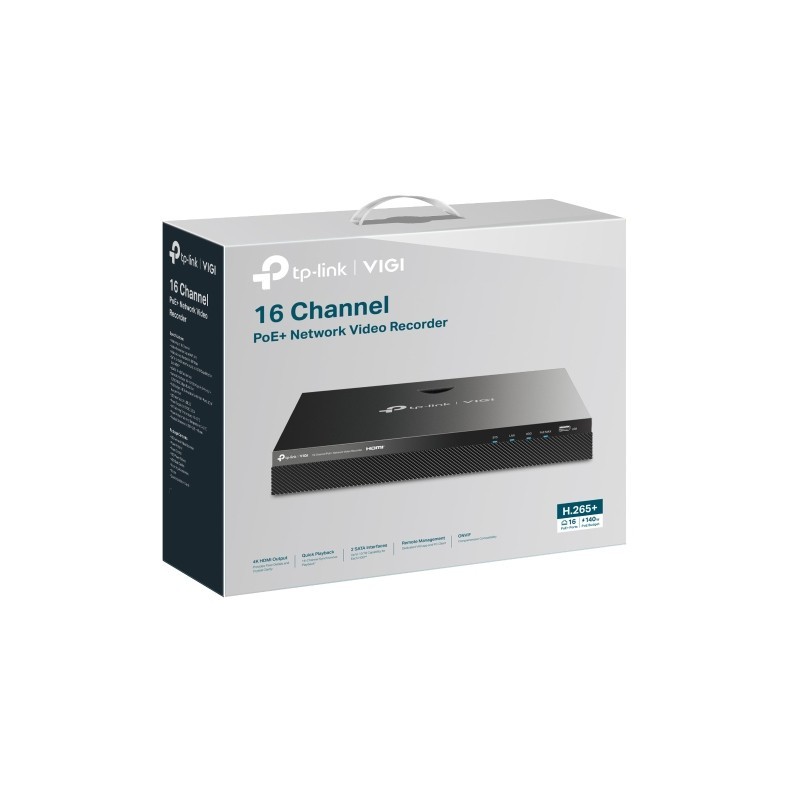 Buy TP-Link Omada IPCam - NVR2016H - 16MP, 16-Channel PoE, 4TB in Cyprus, Nicosia, Limassol, Larnaka, Pafos