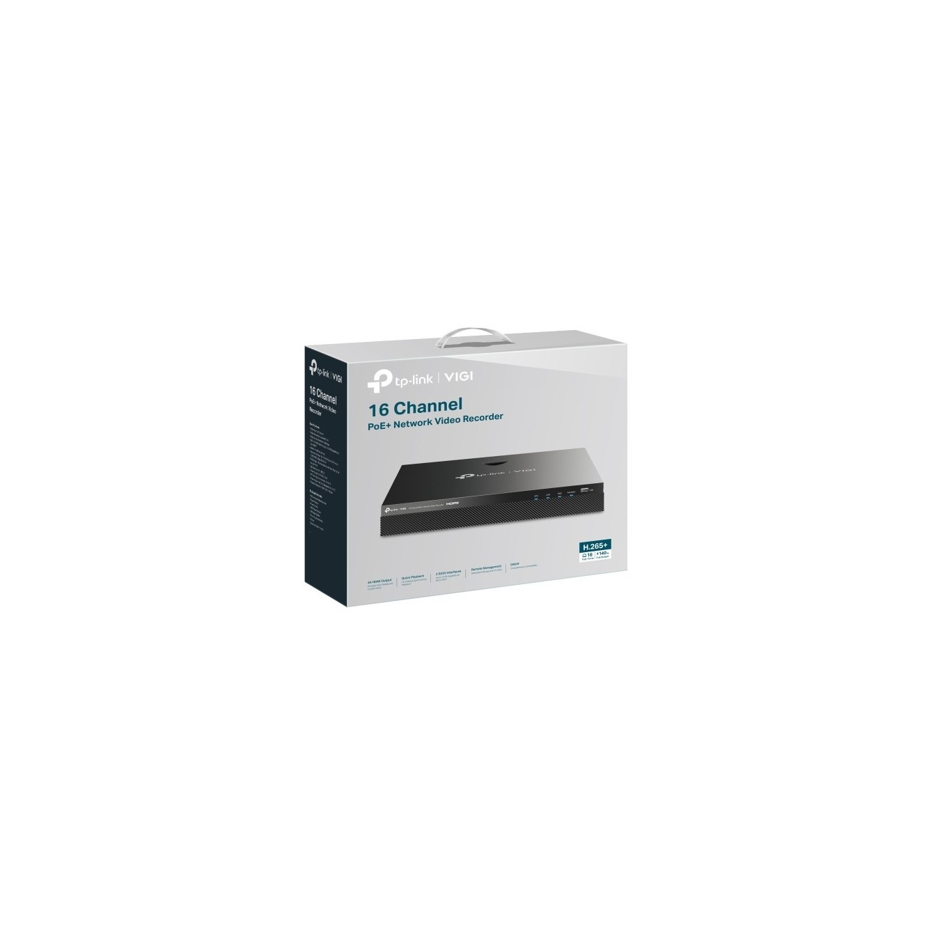 TP-Link Omada IPCam - NVR2016H - 16MP, 16-Channel PoE, 4TB — Buy in Cyprus with Fast Delivery