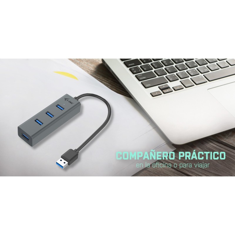 Buy D I-TEC USB 3.0 4-Port Hub - Metal in Cyprus, Nicosia, Limassol, Larnaka, Pafos
