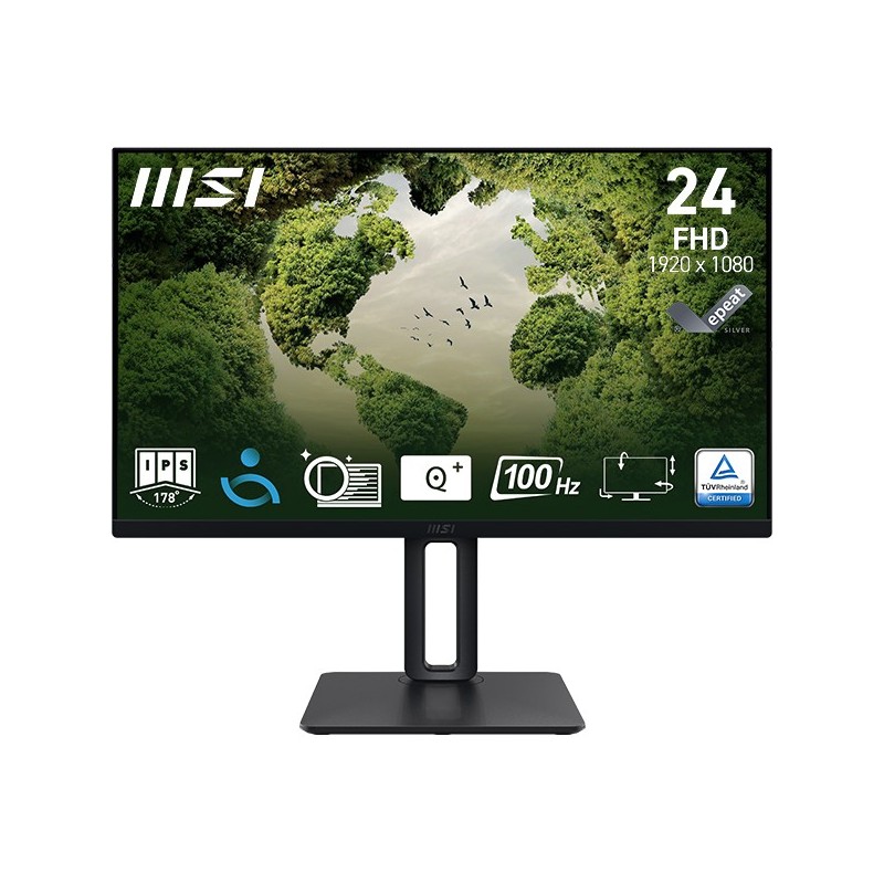 Buy MSI PRO MP245PG - MP245PG - 24" IPS FHD, 100Hz, 4ms, Pivot, HDMI, DP in Cyprus, Nicosia, Limassol, Larnaka, Pafos