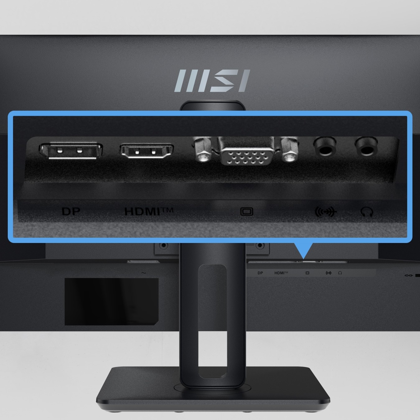 MSI PRO MP245PG - MP245PG - 24" IPS FHD, 100Hz, 4ms, Pivot, HDMI, DP — Buy in Cyprus with Fast Delivery