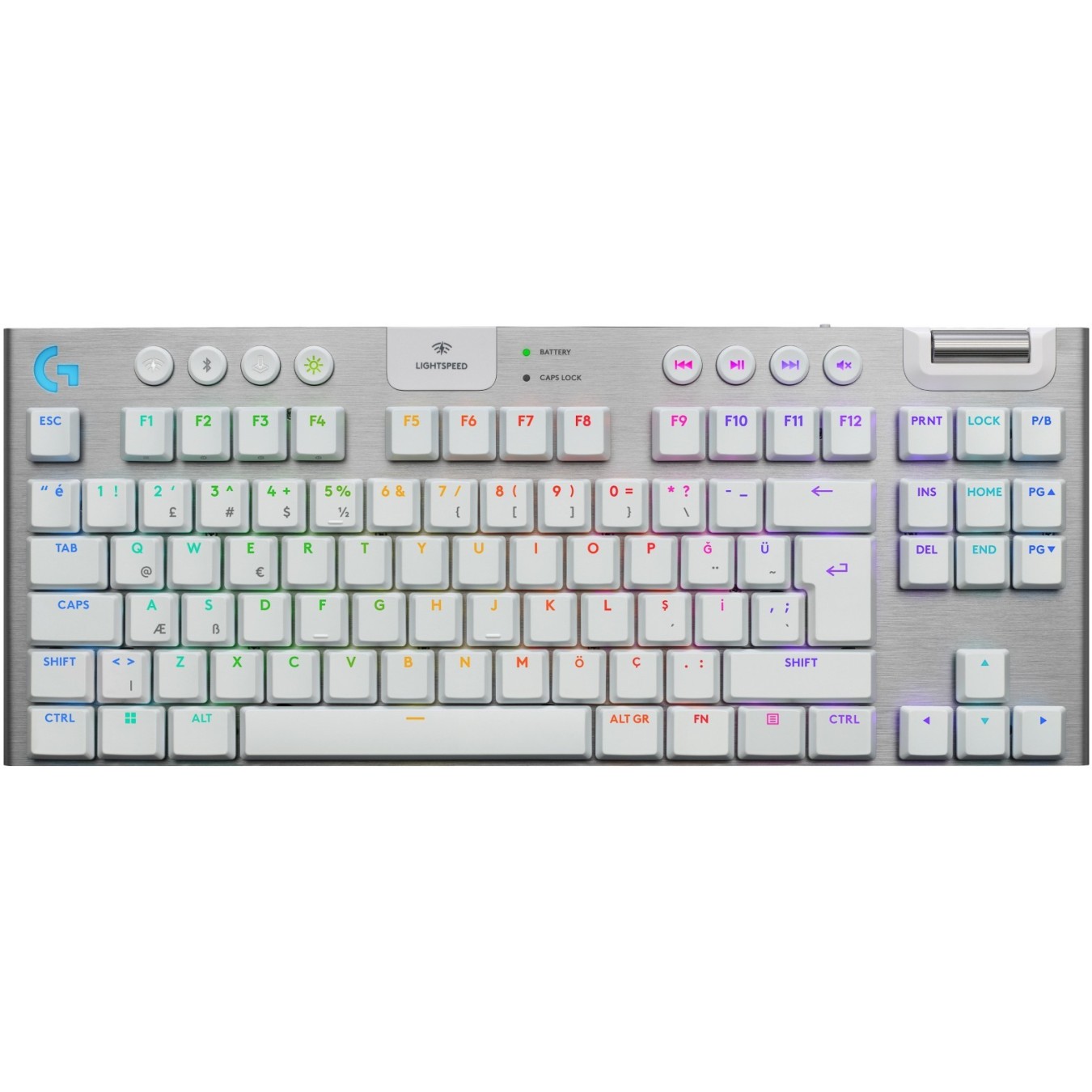 Logitech G915 X LIGHTSPEED TKL Wireless Gaming Keyboard White (US) - G915 - White — Buy in Cyprus with Fast Delivery