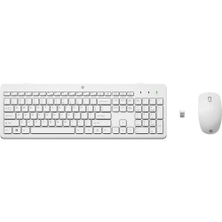 Buy HP Keyboard + Mouse - 230 - Wireless, White, German Layout in Cyprus, Nicosia, Limassol, Larnaka, Pafos