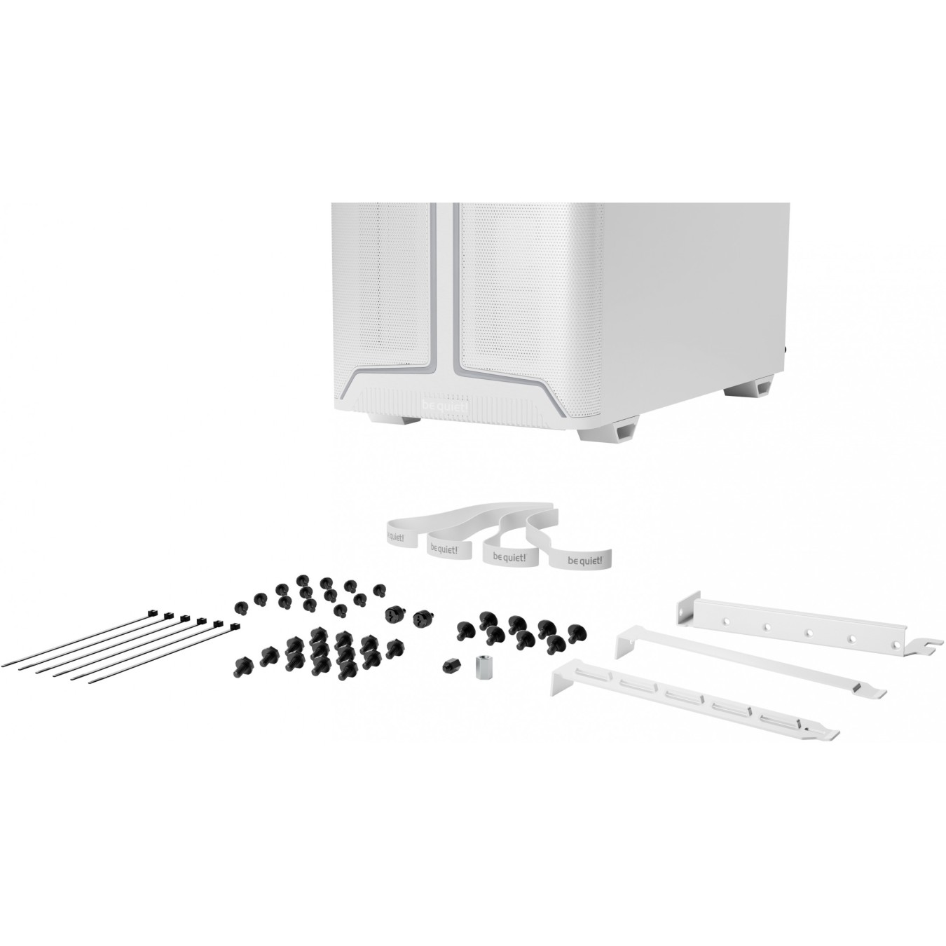 be quiet! Pure Base 501 DX – White Mid-Tower ATX Case 3x 140mm Fans | Armenius Store