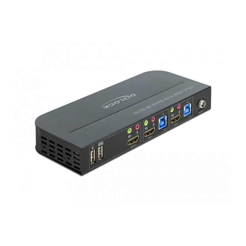 Buy DELOCK HDMI KVM Switch 4K60Hz with USB 3.0 and Audio - Compact enclosure in Cyprus, Nicosia, Limassol, Larnaka, Pafos