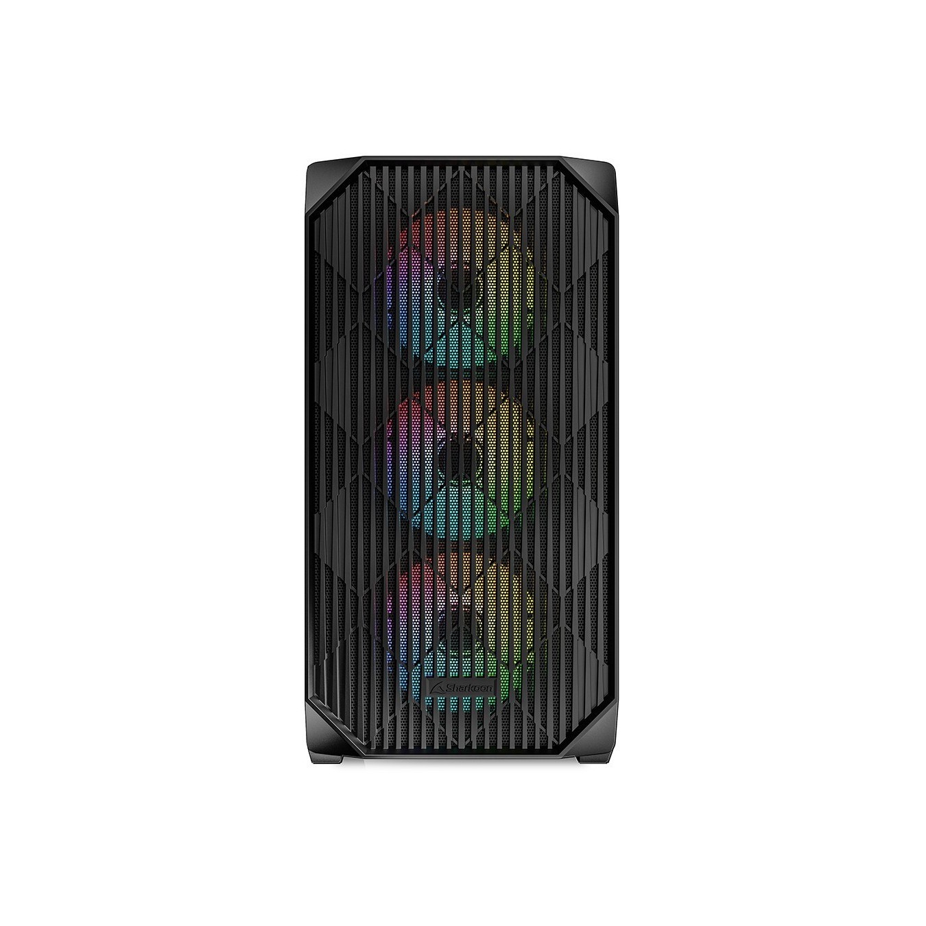 Sharkoon MK3 RGB Micro-ATX Case - MK3 RGB - Black Glass Panel — Buy in Cyprus with Fast Delivery