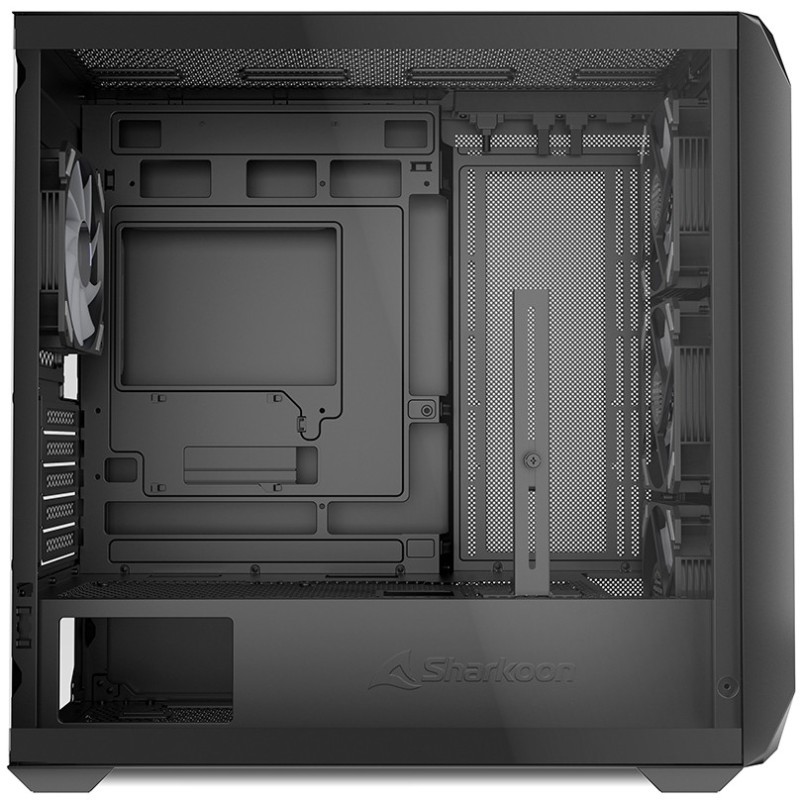 Buy Sharkoon MK3 RGB Micro-ATX Case - MK3 RGB - Black Glass Panel in Cyprus, Nicosia, Limassol, Larnaka, Pafos