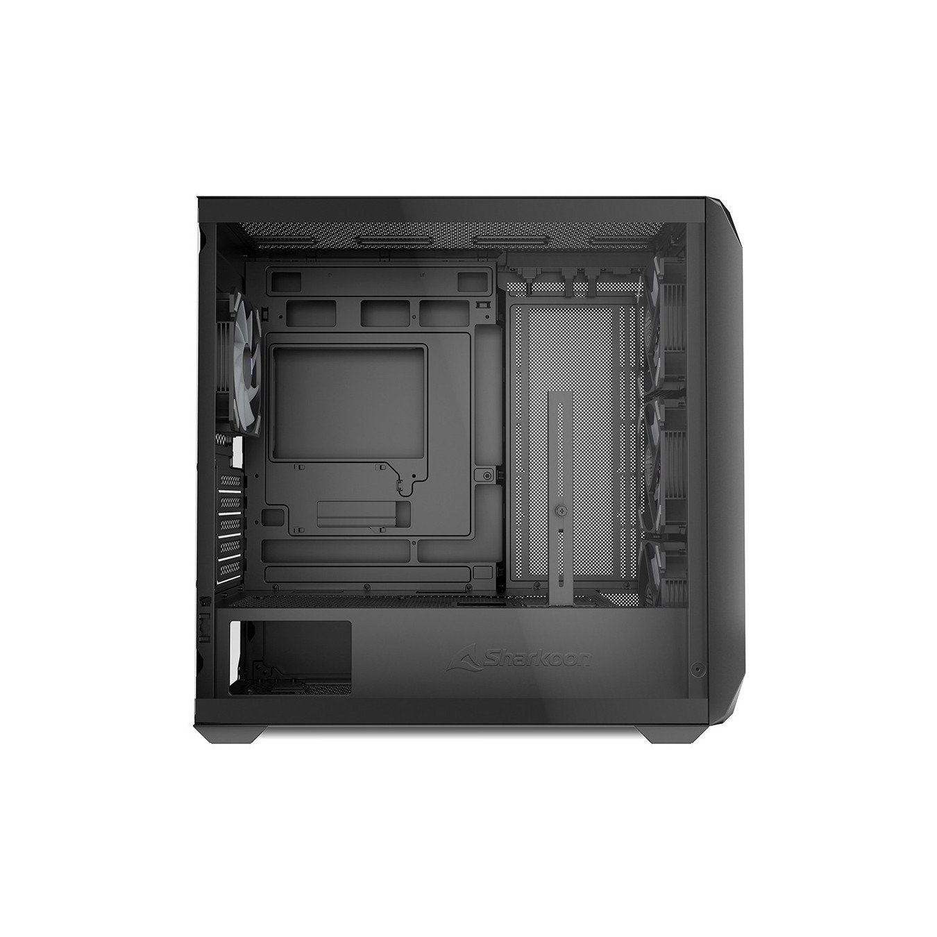 Sharkoon MK3 RGB Micro-ATX Case - MK3 RGB - Black Glass Panel — Buy in Cyprus with Fast Delivery