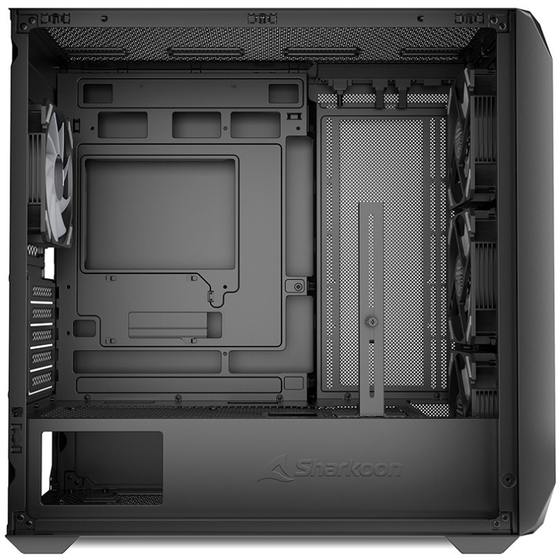 Buy Sharkoon MK3 RGB Micro-ATX Case - MK3 RGB - Black Glass Panel in Cyprus, Nicosia, Limassol, Larnaka, Pafos