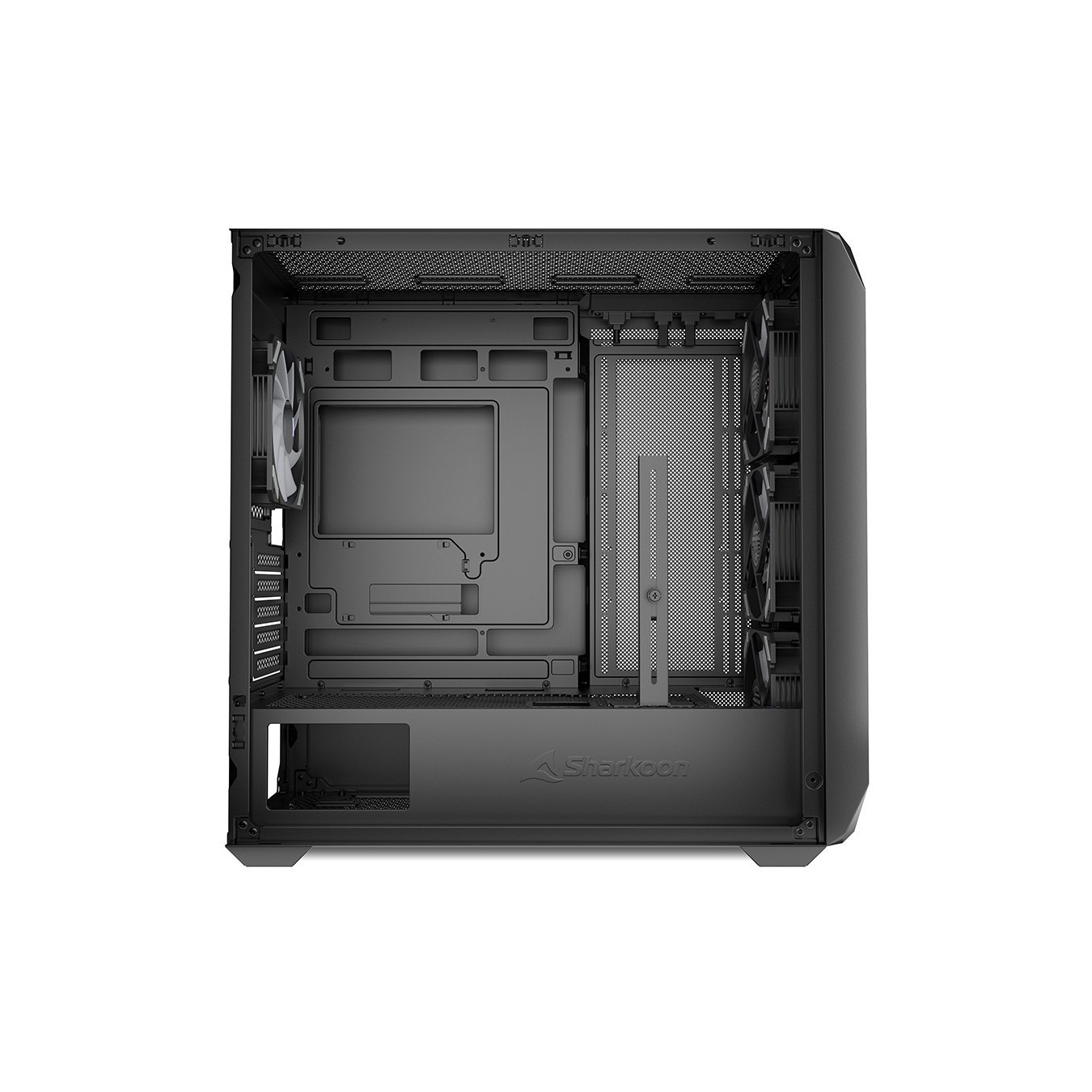 Sharkoon MK3 RGB Micro-ATX Case - MK3 RGB - Black Glass Panel — Buy in Cyprus with Fast Delivery