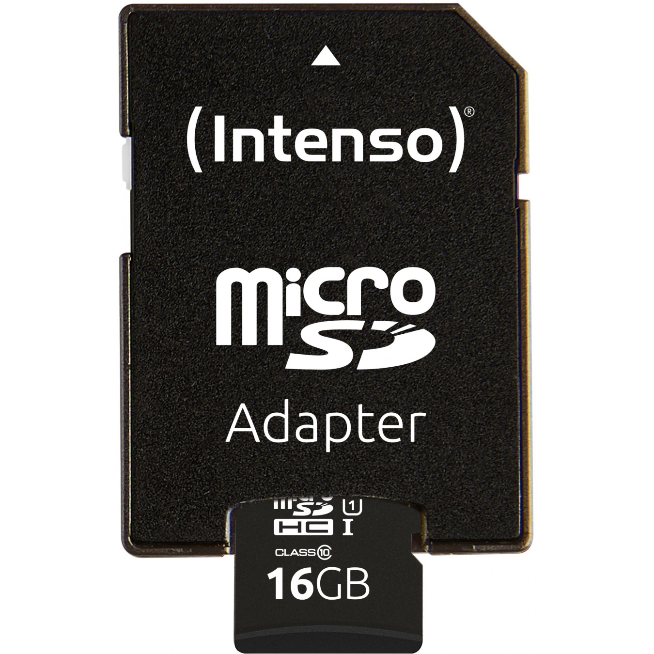 Intenso Micro SD Card 16GB SD-HC UHS-I incl. Adapter - Retail — Buy in Cyprus with Fast Delivery