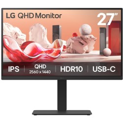 Buy LG 27BA75QB-B - 27-inch QHD IPS HDR10, DP HDMI, 16:9 in Cyprus, Nicosia, Limassol, Larnaka, Pafos