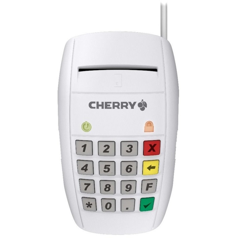 Buy Cherry Advanced Performance Line SmartTerminal - ST-2100UG - White, 16-key k... in Cyprus, Nicosia, Limassol, Larnaka, Pafos