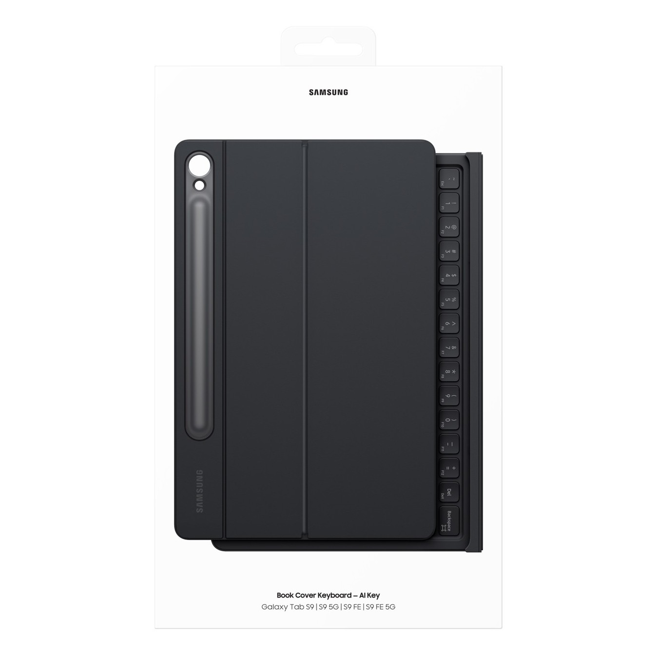 Samsung Book Cover Keyboard for Galaxy Tab S9/S9 FE/S10 - Black — Buy in Cyprus with Fast Delivery