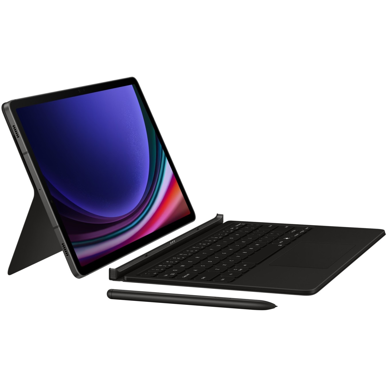 Samsung Book Cover Keyboard for Galaxy Tab S9/S9 FE/S10 - Black — Buy in Cyprus with Fast Delivery