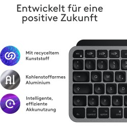 Buy Logitech MX Keys Mini - Space Gray - 60% wireless backlit keyboard in Cyprus, Nicosia, Limassol, Larnaka, Pafos