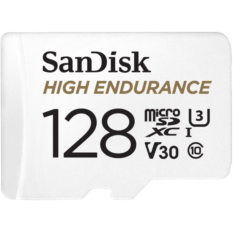 Buy SanDisk High Endurance MicroSDXC 128GB - MicroSD with Adapter in Cyprus, Nicosia, Limassol, Larnaka, Pafos